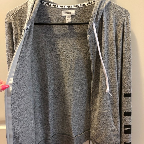 NEW PINK Victoria’s Secret XS hoodie sweatshirt - Picture 8 of 14
